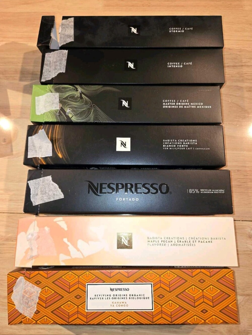 Nespresso Vertuo Assorted Coffee Pods Lot